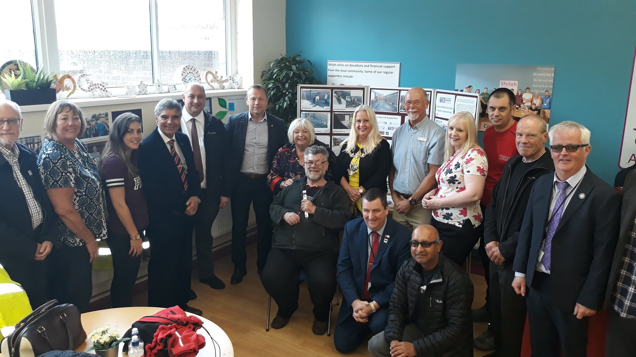 The partners who made it all possible. Too many names to list, but there's a lot of folk out there who care about our community, and we thank you all.