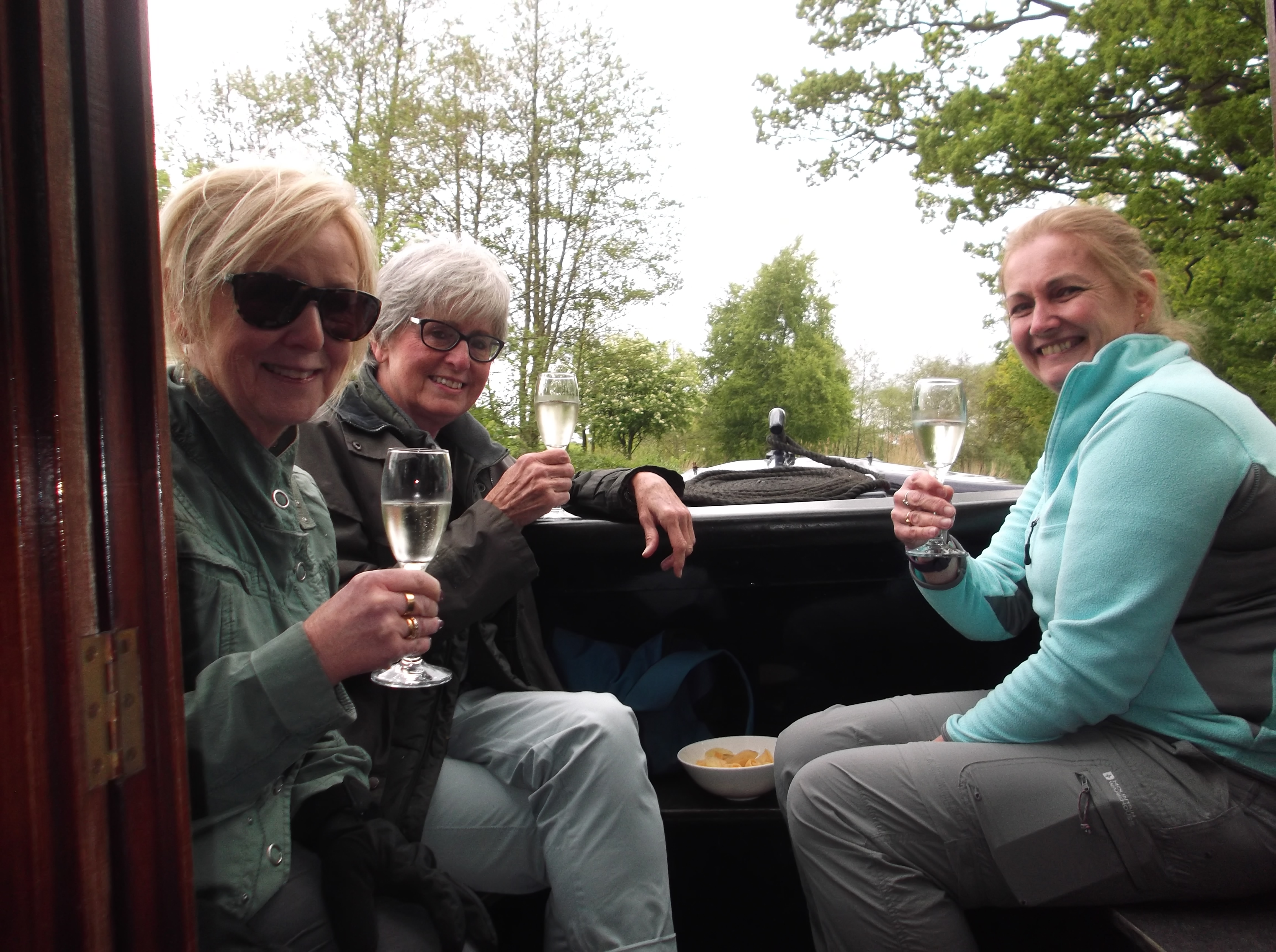 Sitwell Rotary, Canal Boat trip at Llangollen