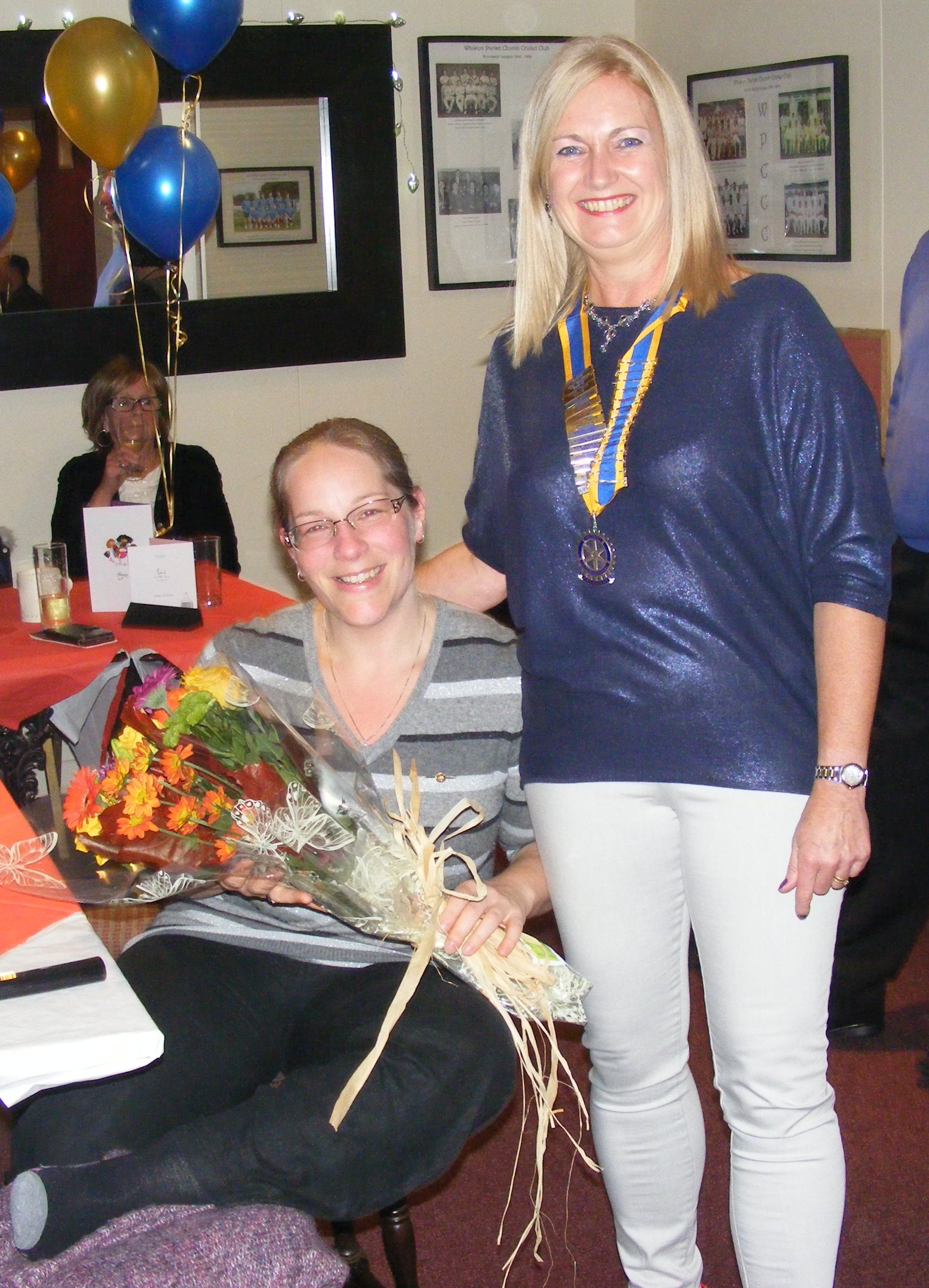 Thanks to Emma for making the birthday cake 