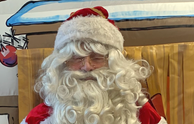 Santa is waiting to talk to you 