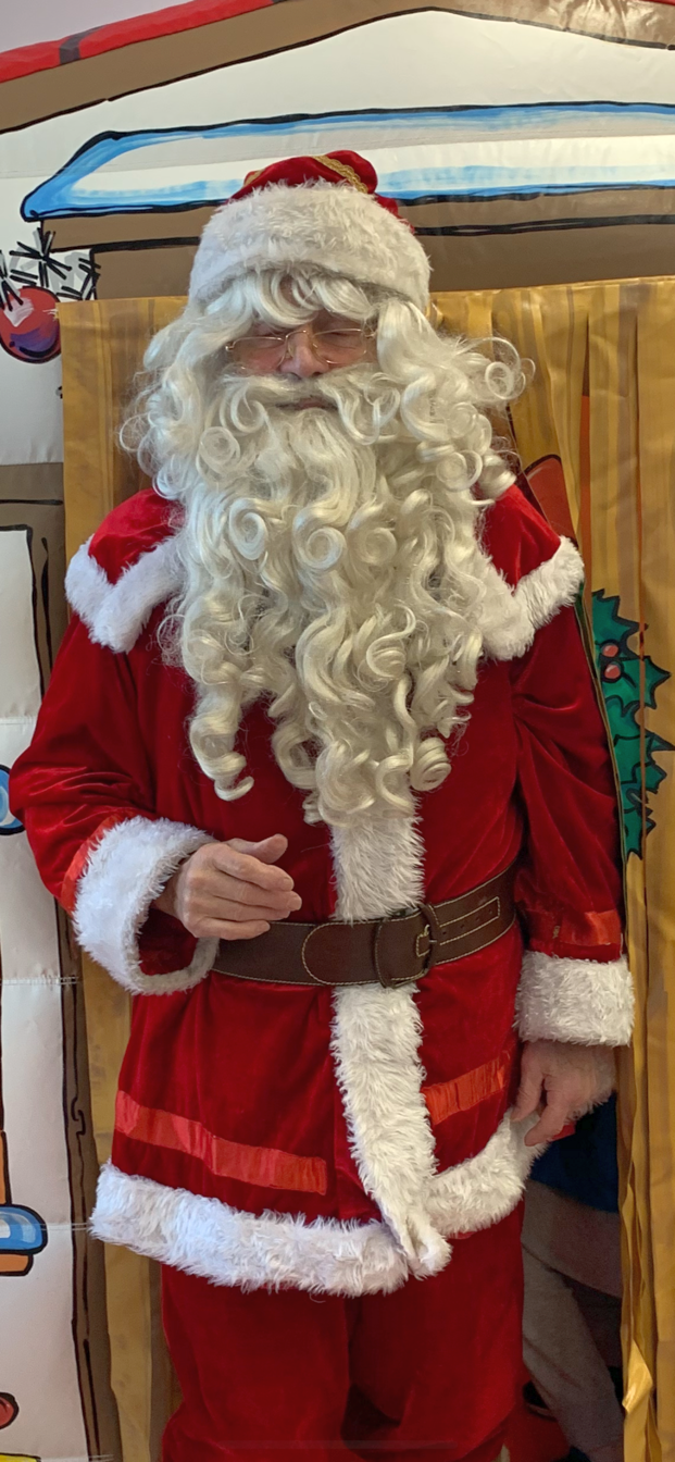 Santa is waiting to talk to you 