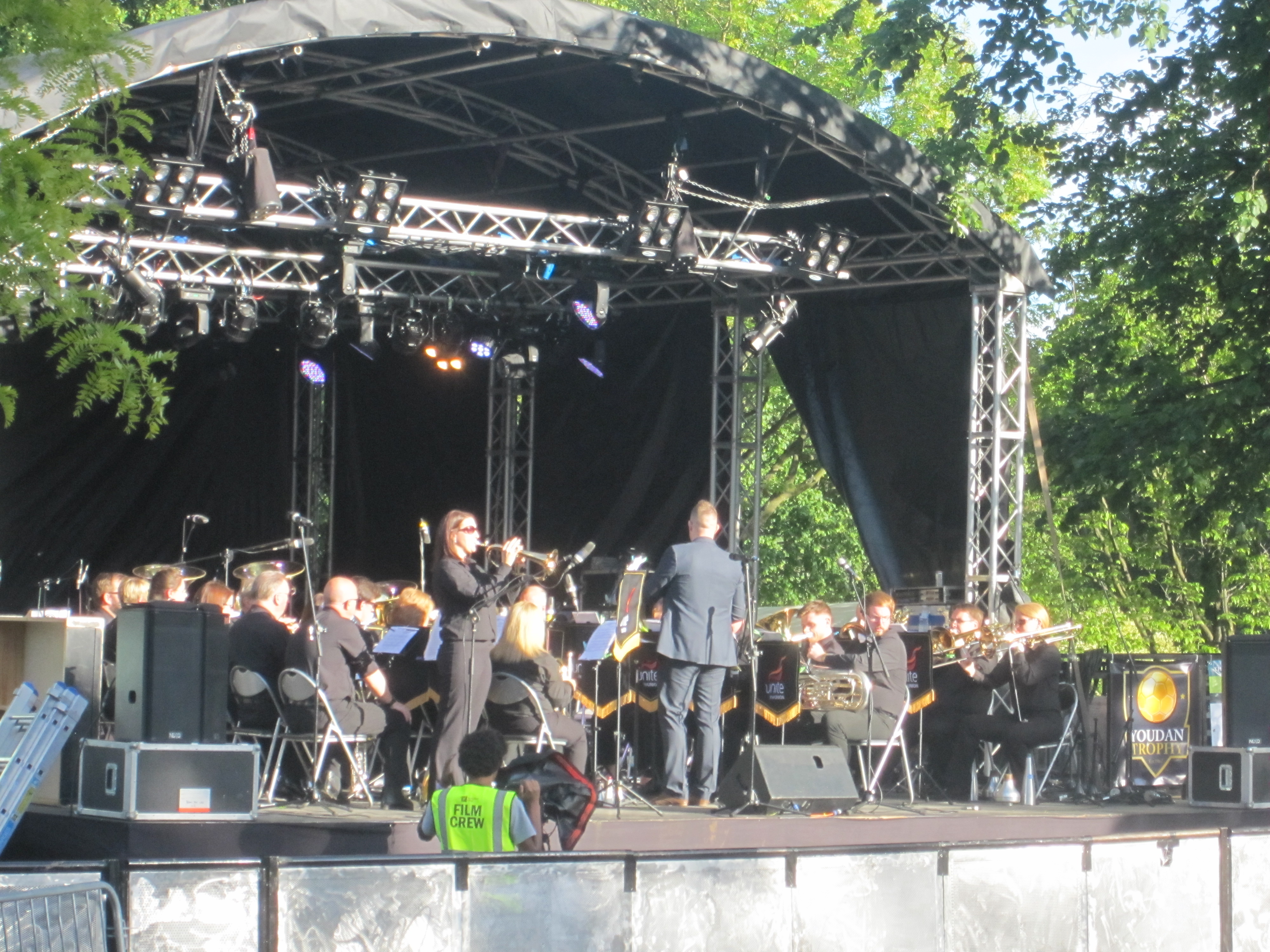 The Unite Band entertains 