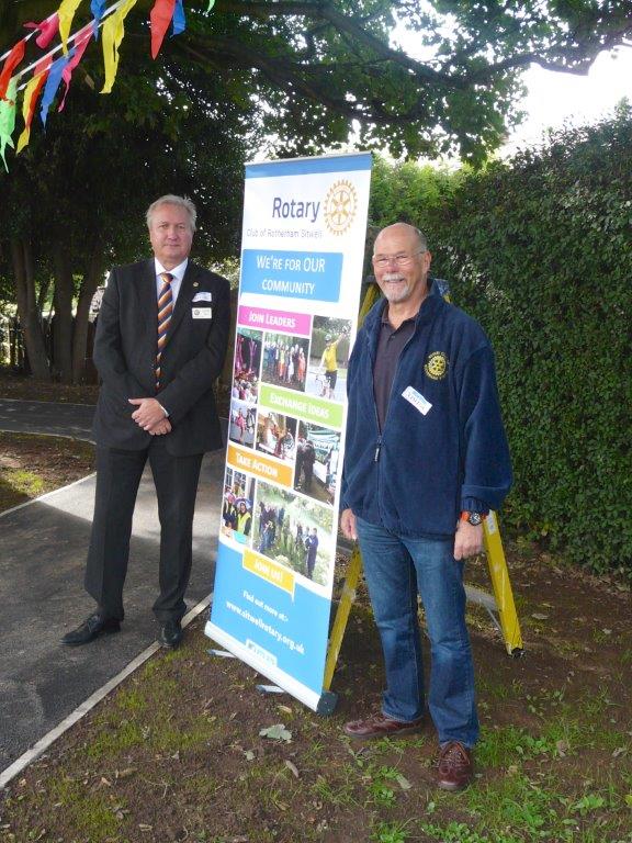 President Andrew and Tom Knight 