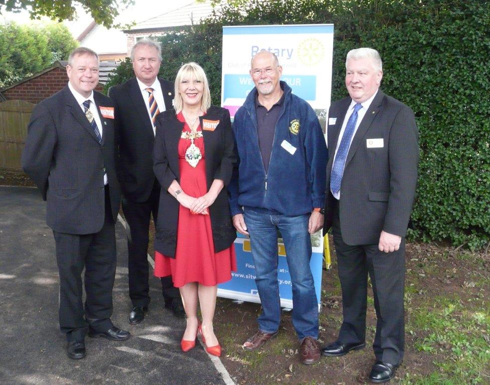 The path was officially opened on 12 September by the Mayor, Councillor Eve Rose Keenan and her consort. 
