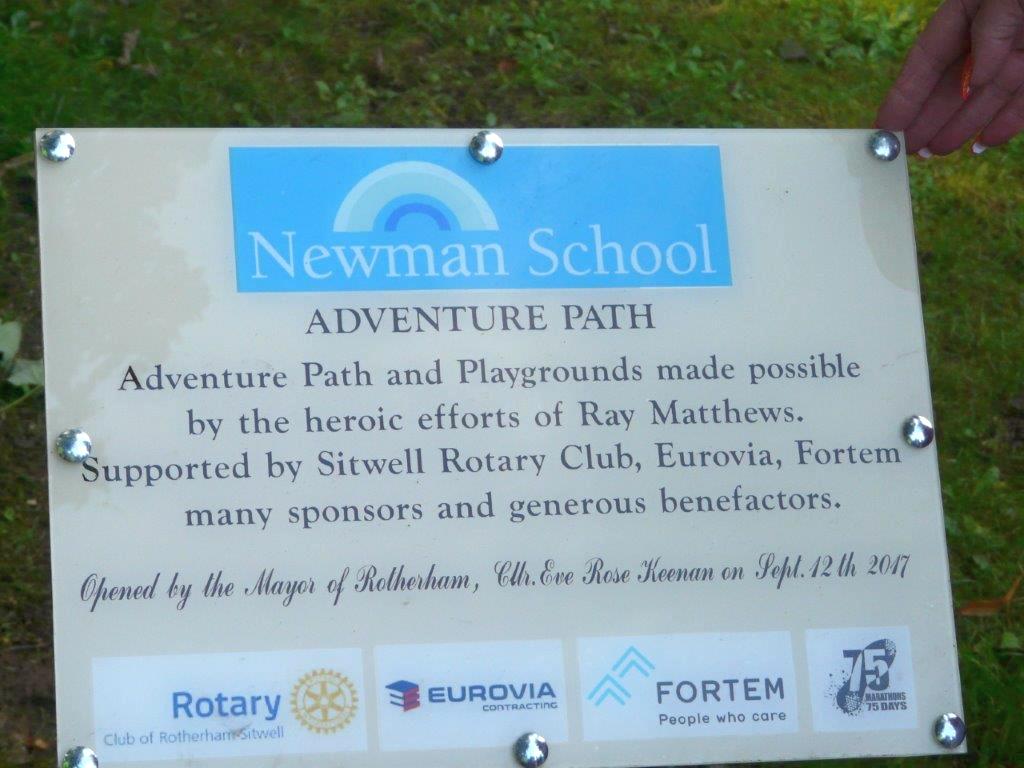 The Commemorative Plaque 