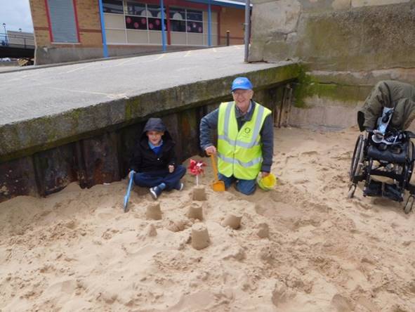 John enjoys the change from making teeth