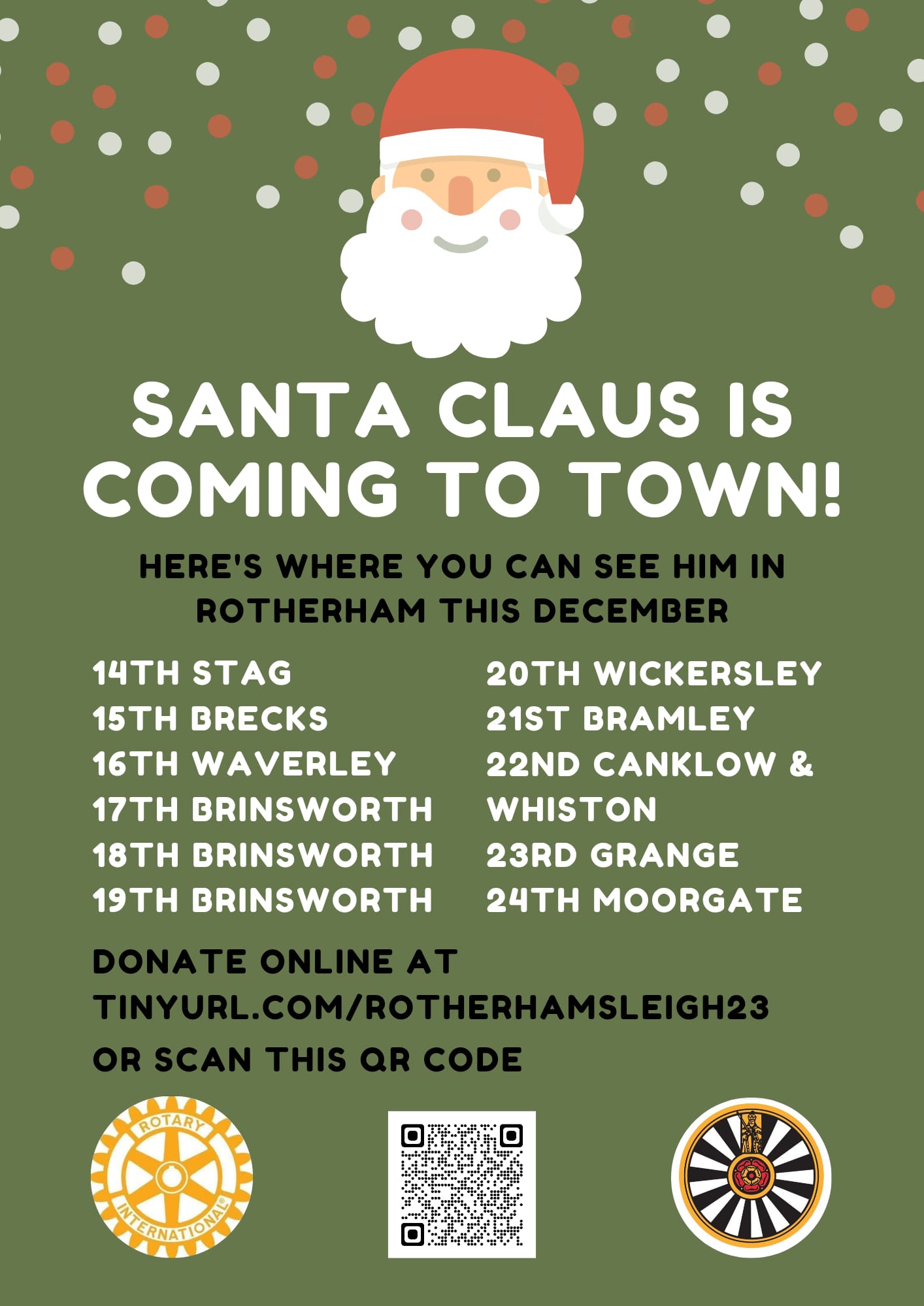 SANTA CLAUS IS COMING TO TOWN