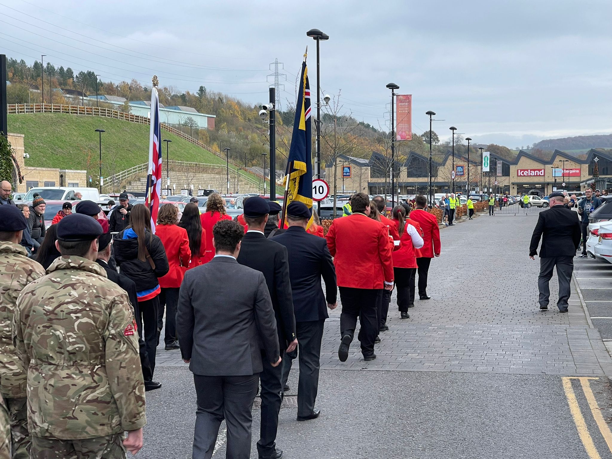 Helping Wortley Rotary on Remembrance Sunday
