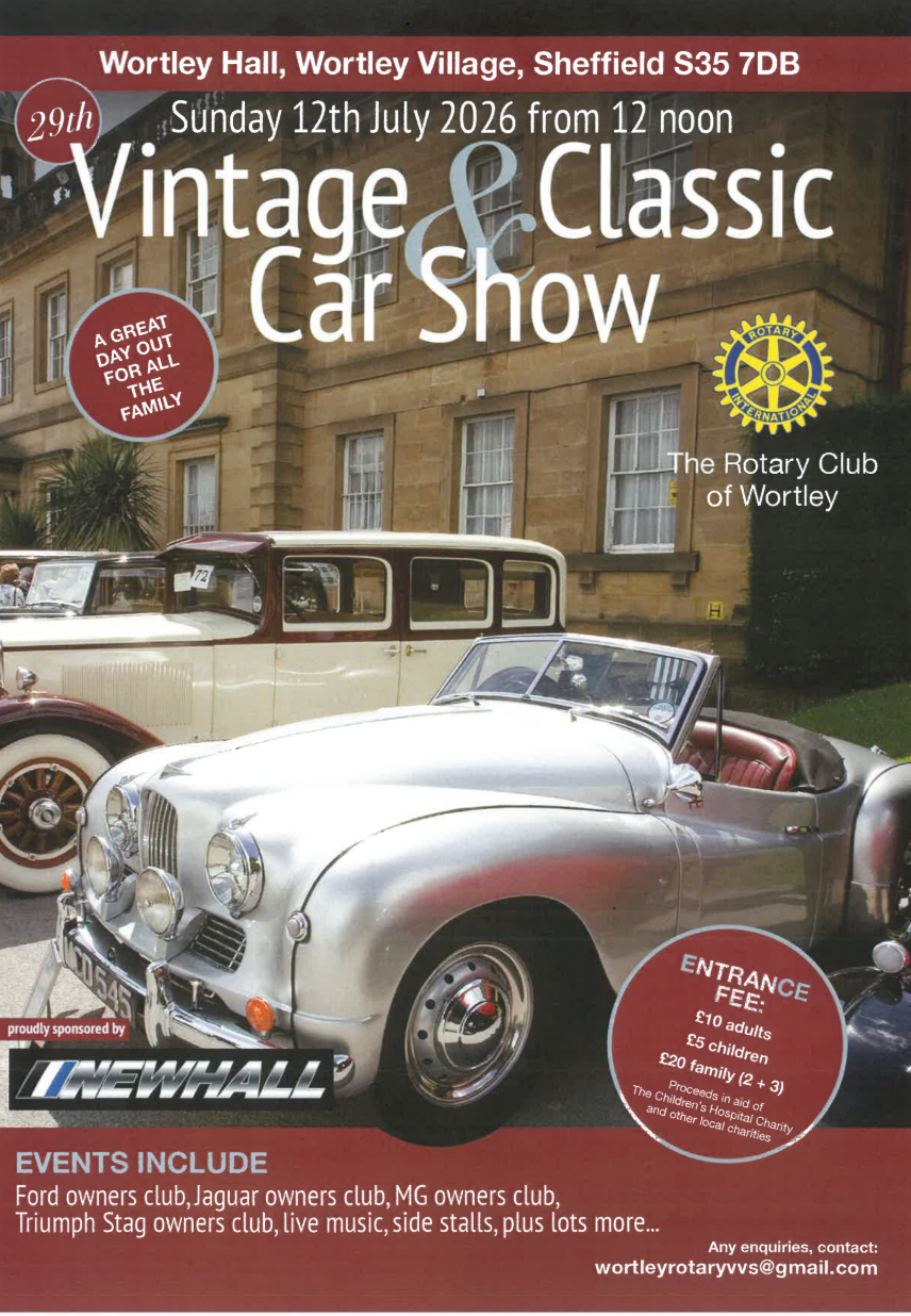 Wortley Rotary’s Vintage and Classic Car Show