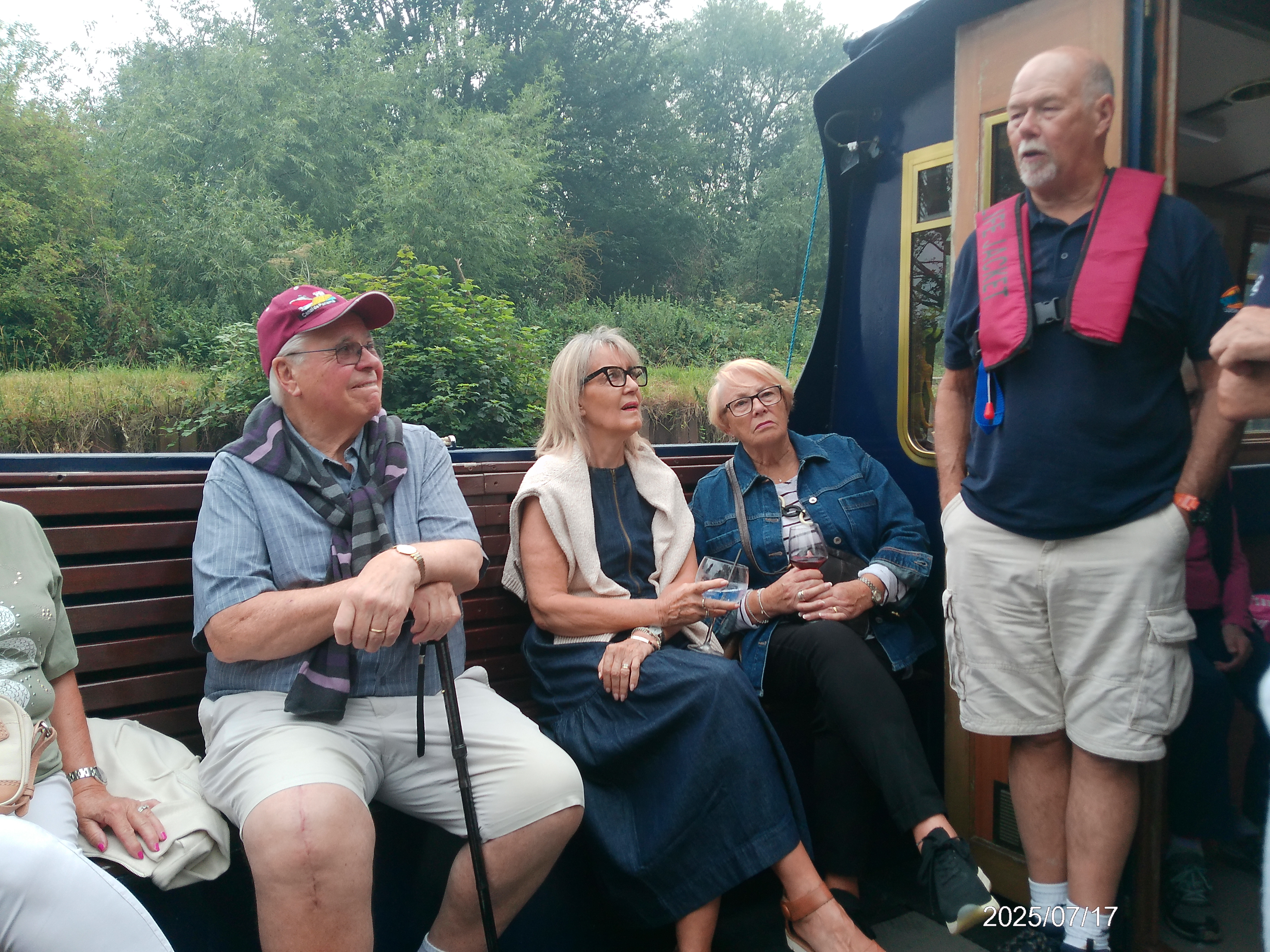 boat trip hosted by Swinton Lock Activity Centre.