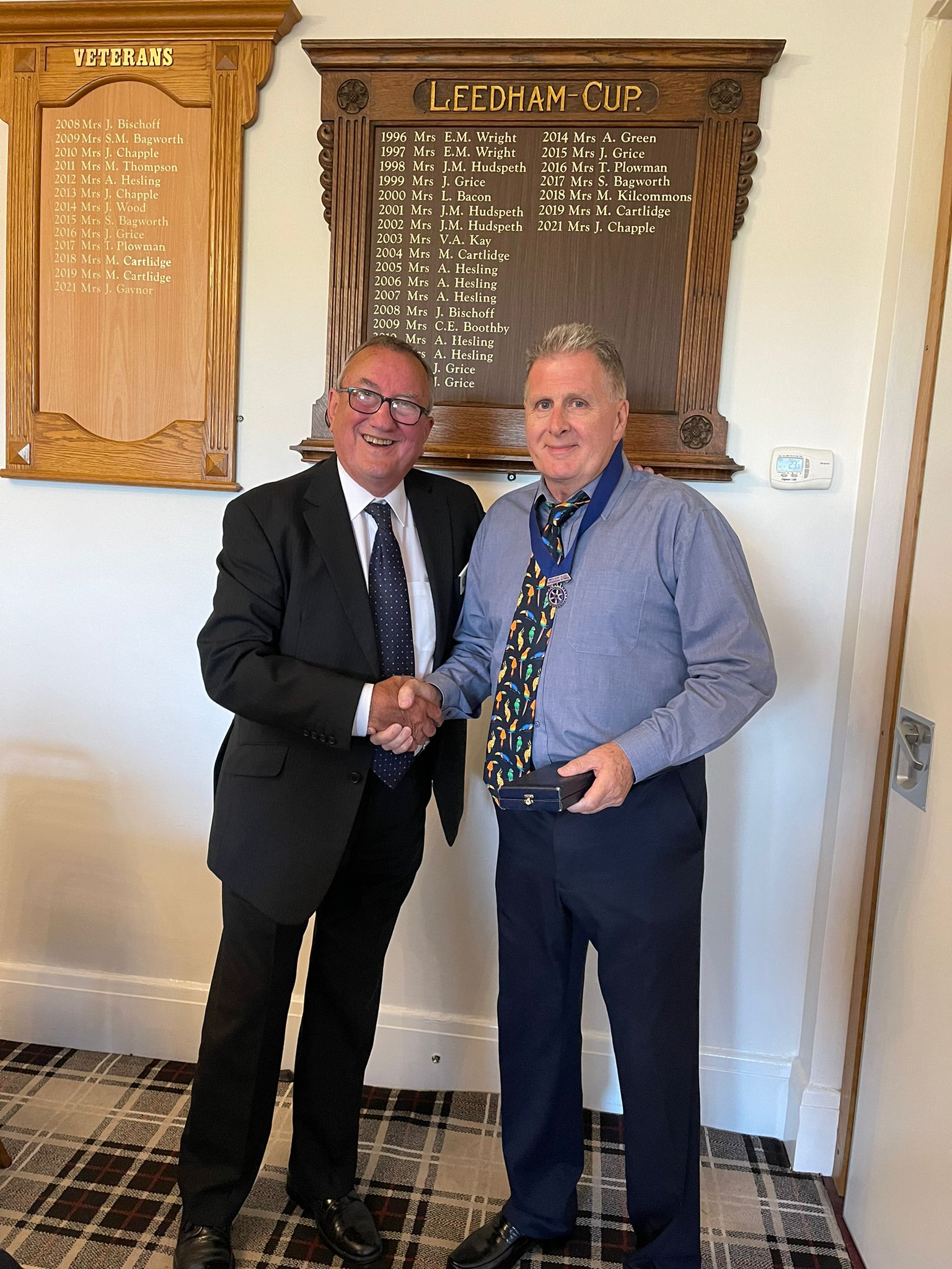 Martin Davis installed as President-Elect 