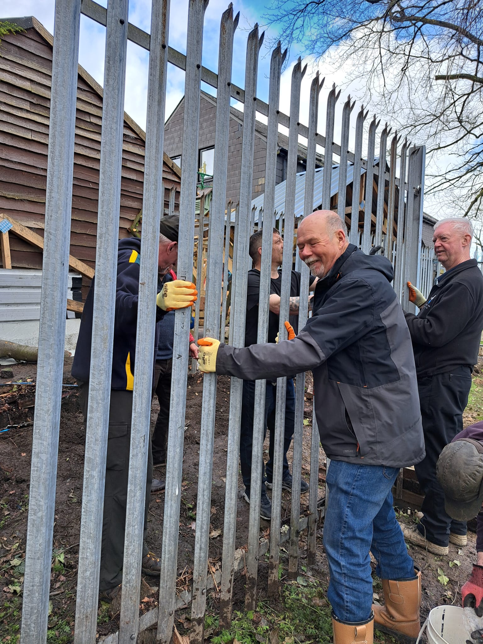 Swinton Lock Project - "Men in Sheds"