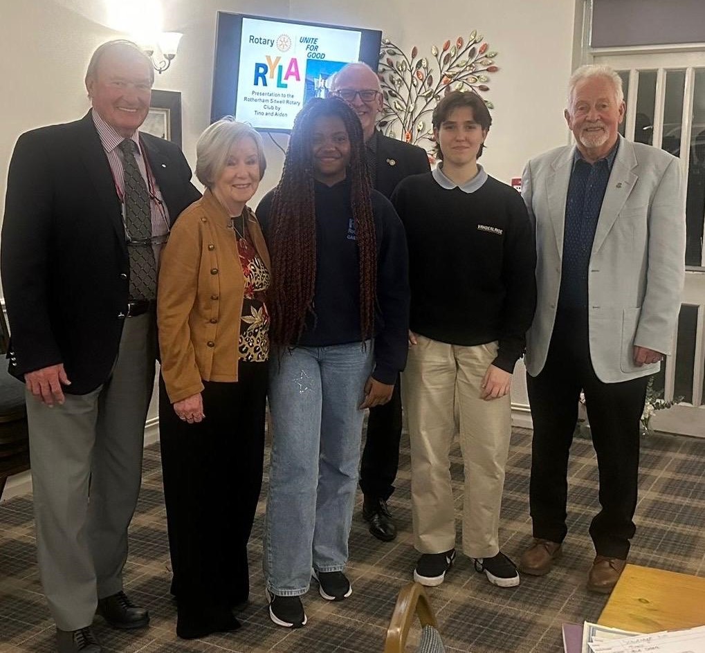 Each year we have the opportunity to sponsor two young people to attend RYLA, Rotary Youth Leadership Award.