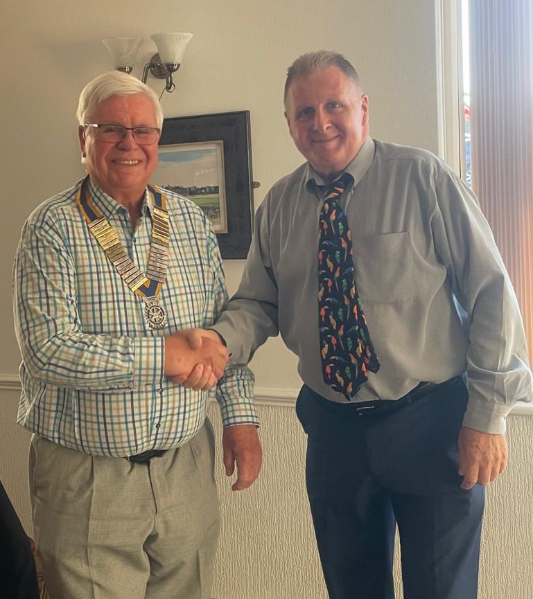 Club Handover-Welcome to the "Triumvirate".