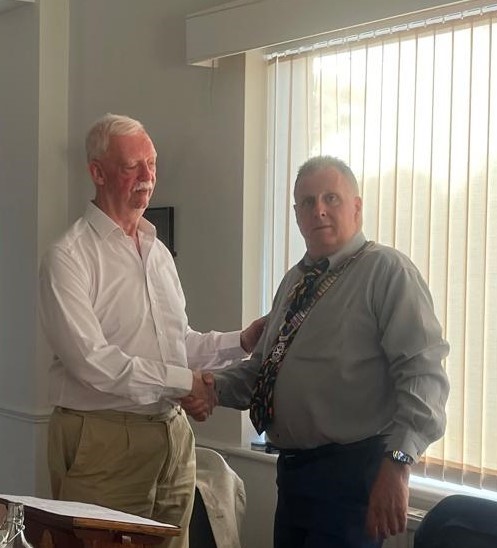 Club Handover-Welcome to the "Triumvirate".