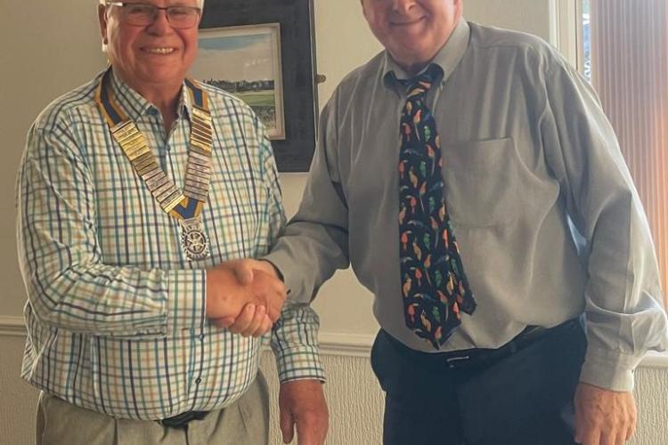 Club Handover-Welcome to the "Triumvirate".