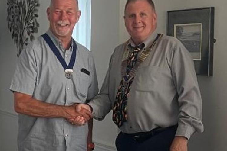 Club Handover-Welcome to the "Triumvirate".