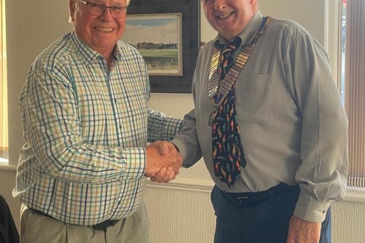 Club Handover-Welcome to the "Triumvirate".